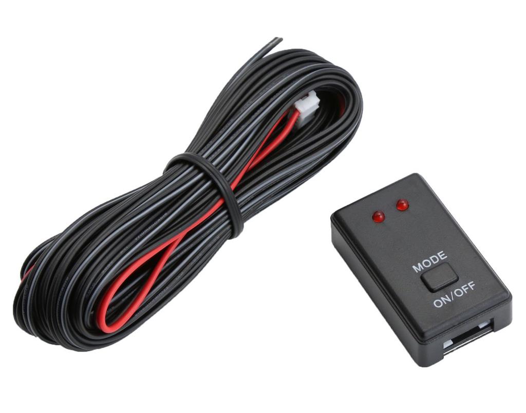 10 Pattern 12V Universal LED Controller with Pattern Confirmation Indicator Lamp Strobe Flash