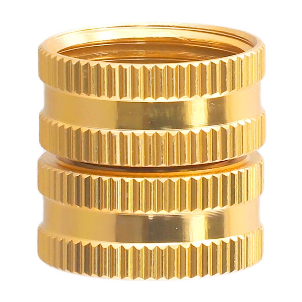 3/4 Hose Joint Both Ends Female Head Garden Hose Joint Movable Connector