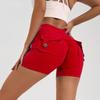 Women's Quick-Dry Fitness Yoga Shorts with Pocket