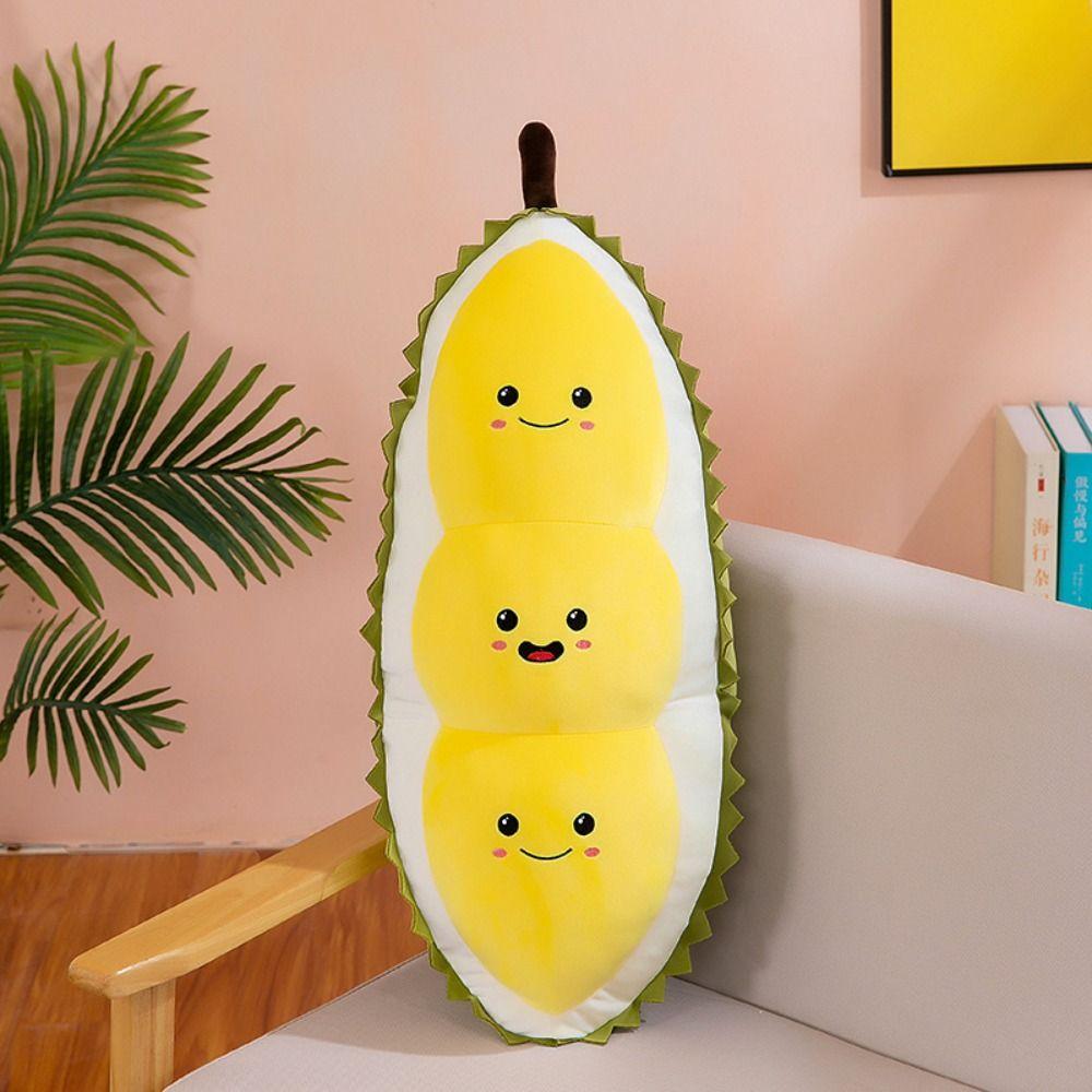 Fluffy Fruit Durian Plush Pillow Collection Durian Plush Toy Kids Birthday Christmas