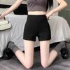 2024 Summer High-Waist Black Hot Shorts for Women – Stylish Anti-Exposure Hip Pants