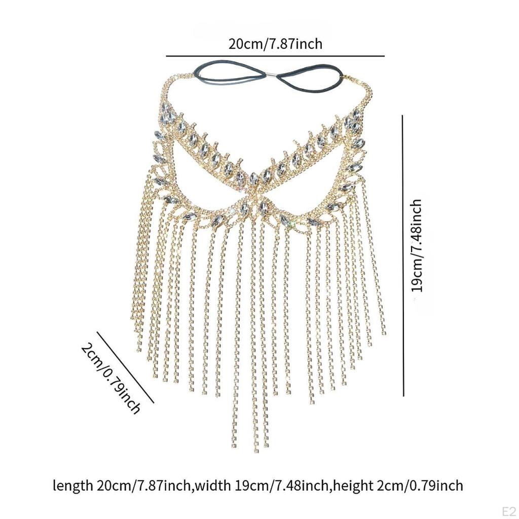 Маска с кисточками из стразов Блестящая для женщин Косплей Музыкальный фестиваль Марди Гра