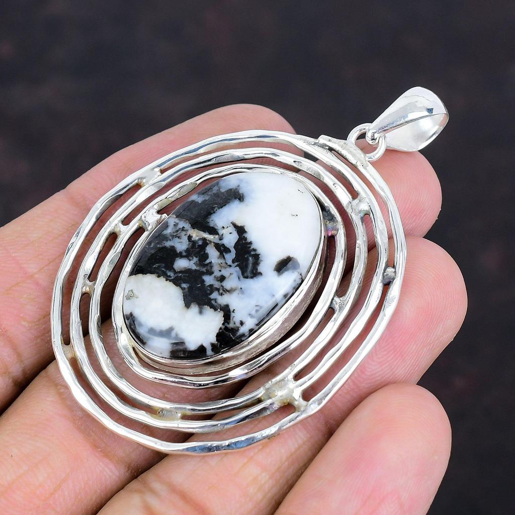 Белый бирюзовый кулон из буйволиного серебра 925 пробы, приличное ювелирное изделие, изящный кулон ручной работы, кулон из натурального драгоценного камня, подарки для матери