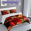 Ronaldo's Portugal Jersey Bedding Set, Breathable Duvet Cover with Pillowcases, Soft Bed Linen for Bedroom Home Decoration, Perfect Festival Birthday 