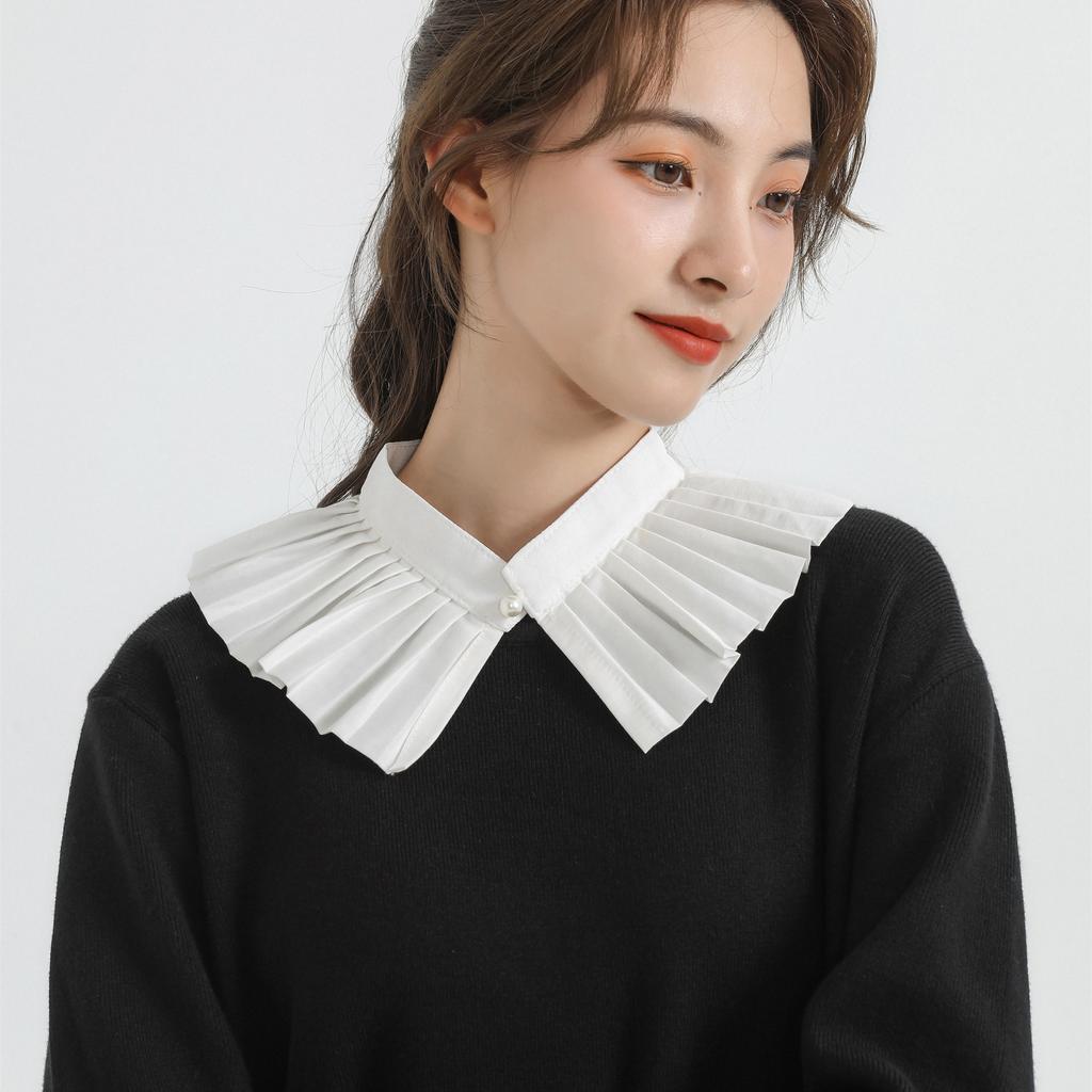 Women Fake Collars Scarf Female Blouse Tops False Collar Shawl Girls Neckwear Shirt Detachable Collars Fuax Cols Accessory