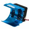 Eagle Model SP Motor Radiator 7.2V with Cooling Fan Light Blue 2479-LBL