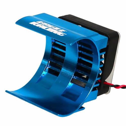 Eagle Model SP Motor Radiator 7.2V with Cooling Fan Light Blue 2479-LBL