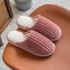 Spring and Autumn Cotton Slippers Four Seasons Winter Women's Indoor Home Cotton Linen Non-slip Linen Home Couple