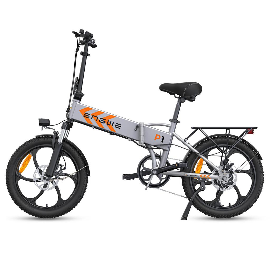 ENGWE P1 Adult Folding Electric Bike 20 inch Tires 250W Motor 36V13Ah Battery ebike City commuting Electric Bicycle