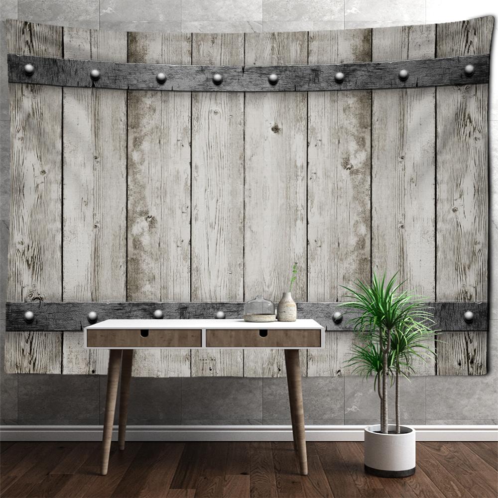 3D печать красочный камень дерево гобелен настенный тапиз хиппи психоделический фон Настенный декор ткань