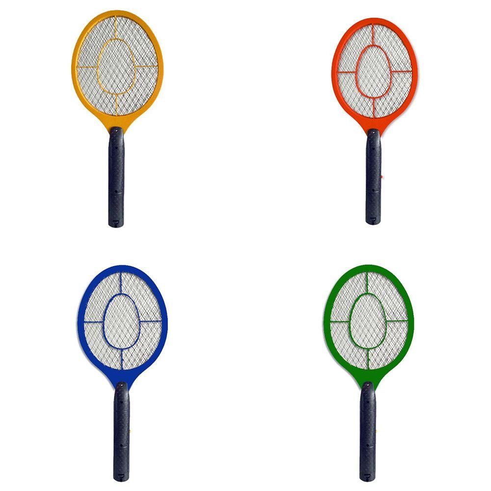 Электрическая ракетка от комаров, ос, мух, насекомых, красная, желтая, синяя, зеленая, уничтожитель, для улицы, для дома