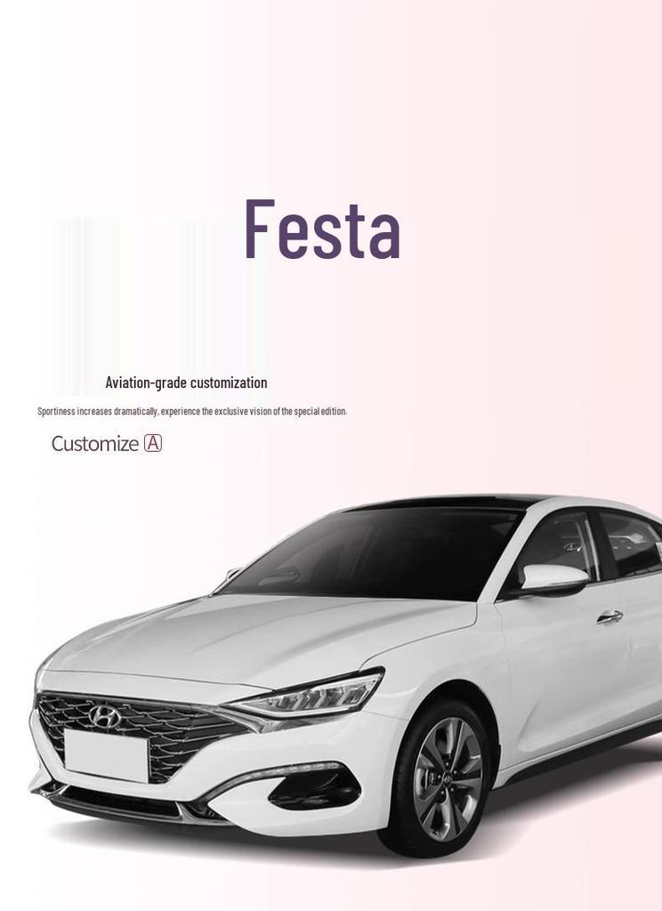 Водонепроницаемый коврик в багажник для Beijing Hyundai Festa - Аксессуар для интерьера автомобиля