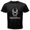 Soulfly Logo Metal Rock Band Black Unisex T-shirt
