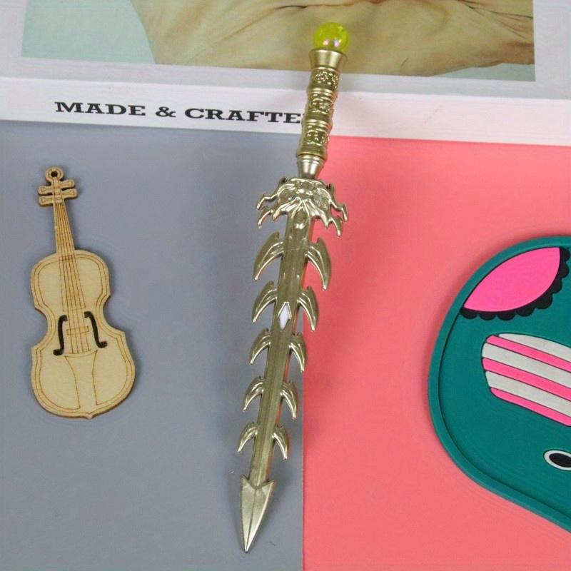 Школьный сезон 10 шт. 0,5 мм креативная гелевая ручка в стиле драконьего меча, ручка в виде аниме-оружия, приз, подарок, пишущий инструмент, ручка на водной основе