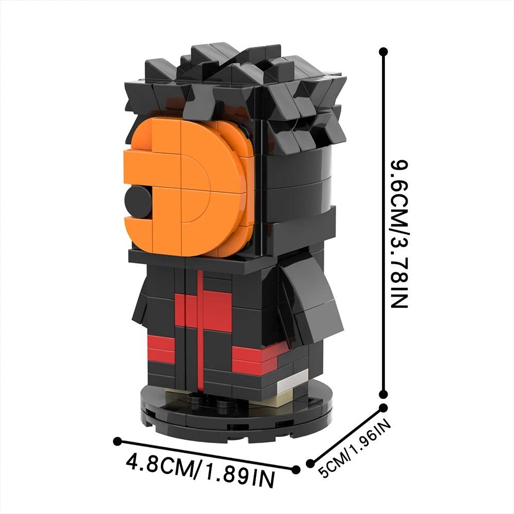 MOOXI Аниме Мультфильмы MOC Набор Кирпичиков Совместимый BrickHeadsed Детали Строительных Блоков Детские Образовательные Игрушки Для Детей Подарок на День Рождения