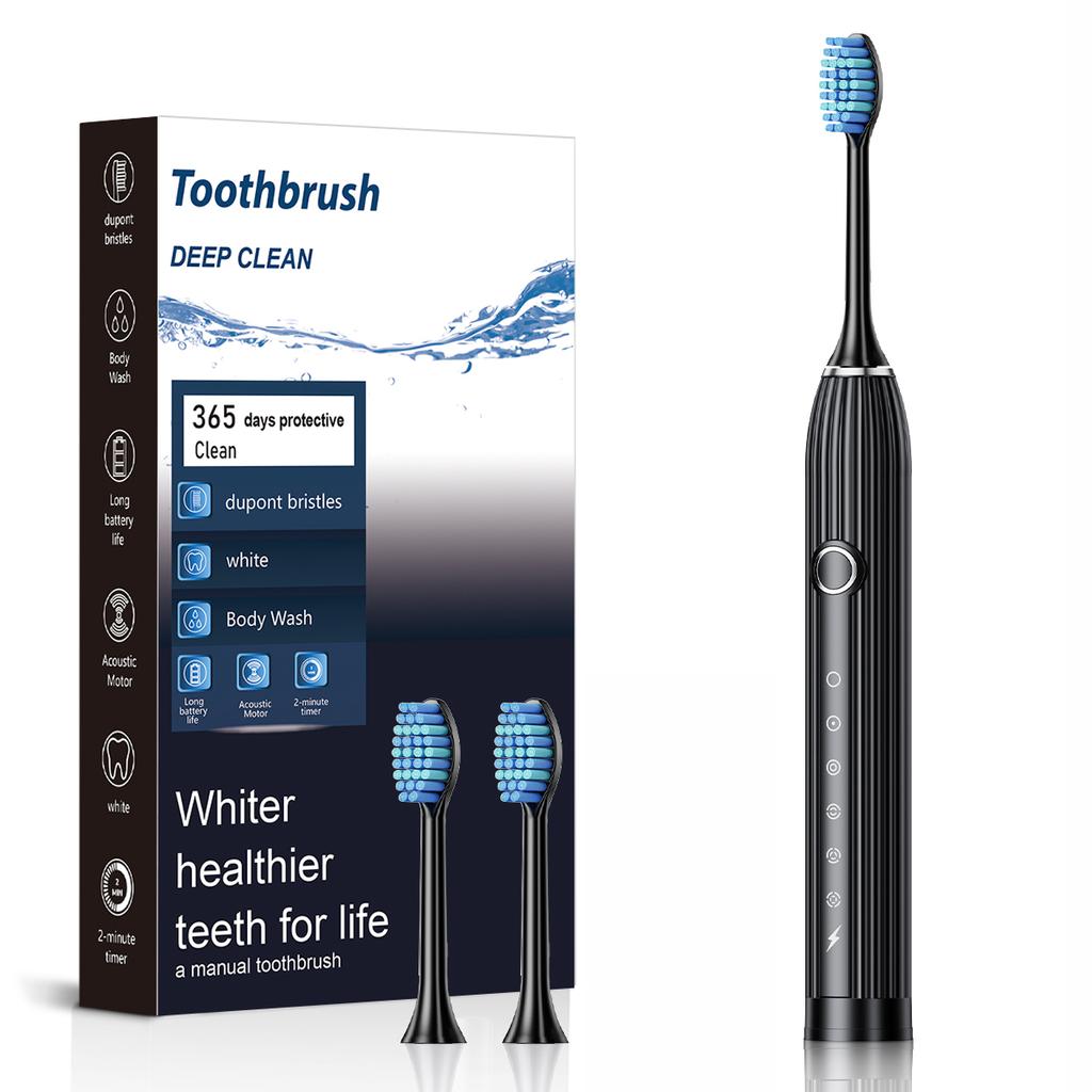 Smart Electric Toothbrush Adult Rechargeable Fully Automatic Soft Brush Family Combination Double Set Cleaning Toothbrush