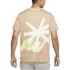 Nike Dri-FIT Rise 365 Светоотражающая футболка с принтом граффити для бега, быстросохнущая футболка с короткими рукавами, мужские топы Maize DD5356-200