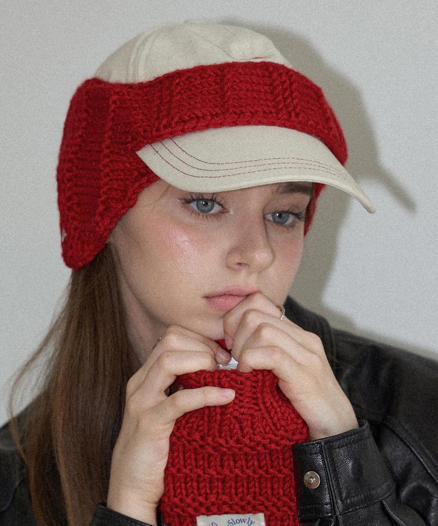 Seullouseulloulli Обновка Зимняя Шерстяная Вязаная Крючком Шапка-Бини Шарф _ 7 Цветов