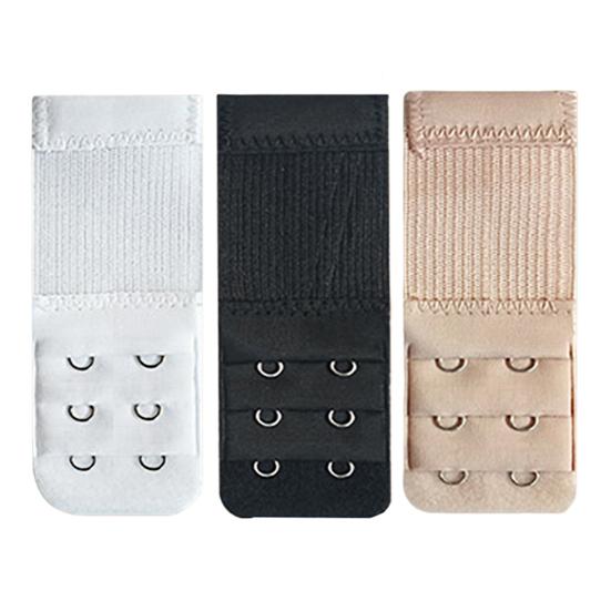 Women's Bra Extender 2 Hook/3 Hook/4 Hook/5 Hook Soft Stretchy Bra Strap Extender Elastic Extension Strap