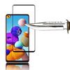 Film de protection d'écran - VCOMP - Samsung Galaxy A21S - Verre Trempé - Pack de 2 - Noir