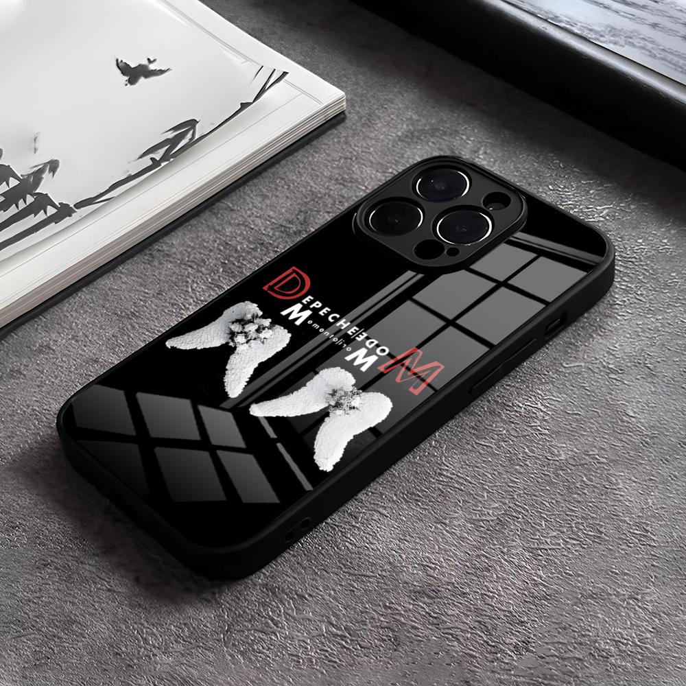 Горячие Тренды Чехол Для Телефона D_DEPECHE MODE Для IPhone 17 15 Pro Max 12 16 14 Plus 11 13 Pro X XR XS 7 8 Plus SE Стеклянная Крышка