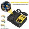 DCB112 Зарядное устройство для литиевых аккумуляторов Для аккумулятора DeWalt Док-станция для быстрой зарядки Замена