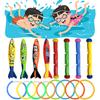 Summer Swimming Diving Toys Multicolor Underwater Diving Toys Pool Treasure Hunt Diving Toys Creative Throwing Dive Water Toy