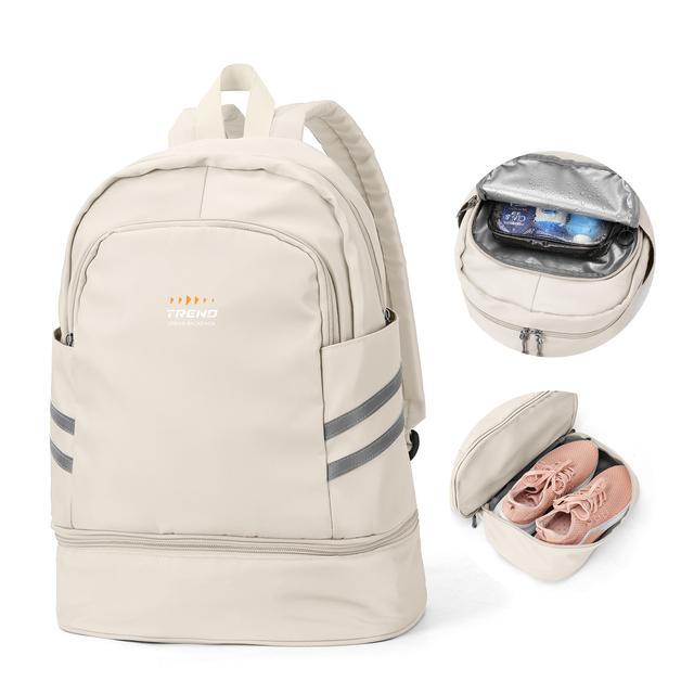 Спортивный рюкзак для женщин Водоотталкивающий рюкзак с отделением для обуви Легкий дорожный рюкзак Спортивный рюкзак для плавания