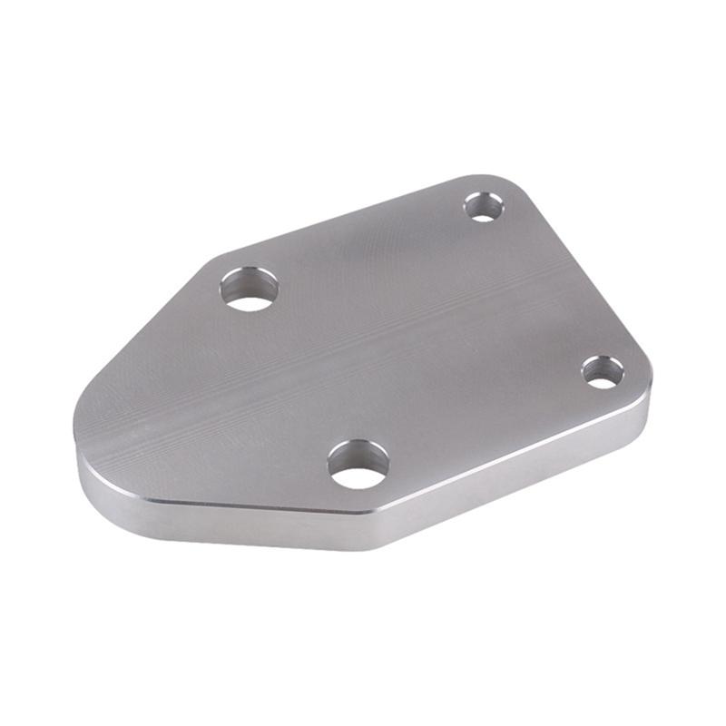 For Double Fuel Pump Block Closing Plate Fuel Pump Small Block Aluminum Baffle SBS 283 327 350 2071