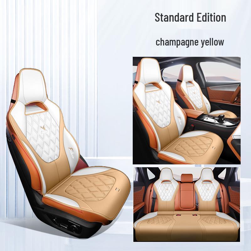 BYD Han Non-Slip Saddle Pad Seat Cushion for All Seasons - Five-Seat Electric Car Interior