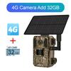 LS VISION Solar Hunting Trail Camera 14MP 4G SIM Card IP66 Waterproof 2-Way Talk 20M PIR Motion Detection Wildlife Camera IR Night Vision