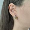 Серебряные серьги с цитрином nano 2.333ct (2189992)