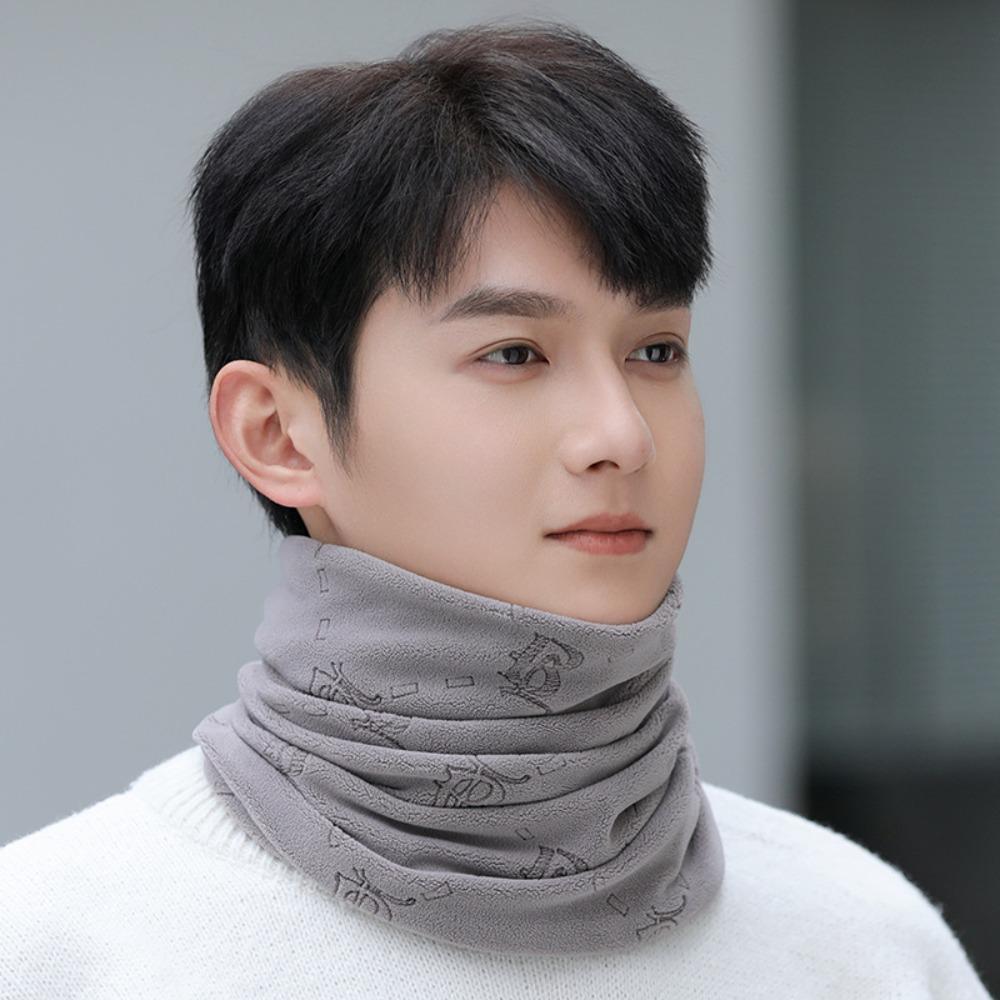 Шарфы с утолщенной подкладкой, полиэстеровый спортивный шарф, модная шапка-пуловер