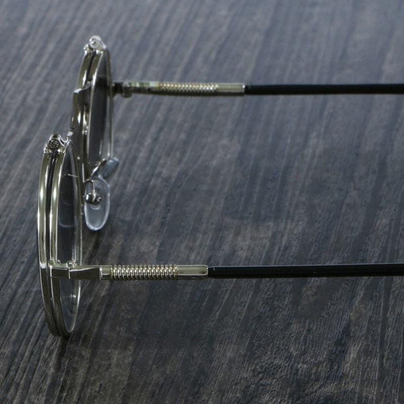 Винтажные круглые солнцезащитные очки в стиле стимпанк для мужчин и женщин, роскошные очки в стиле панк из сплава, мужские модные металлические ретро-солнцезащитные очки-раскладушки UV400