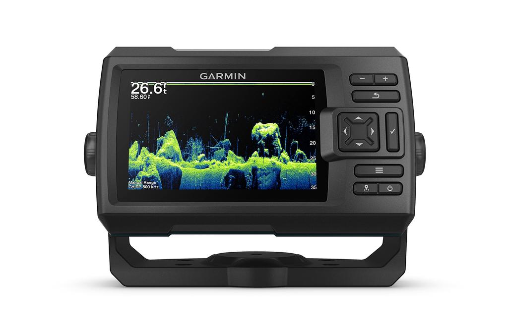 Garmin Striker Vivid Color Fishfinder and Sonar Vivid Scanning Sonar Color Palettes 5cv, Easy-to-Use 5-inch Transducer, (010-02551-00)