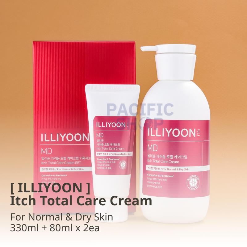 [ILLIYOON] Itch Total Care Cream Gift Set 330ml + 68ml / 11.15 fl oz + 2.29 fl oz
