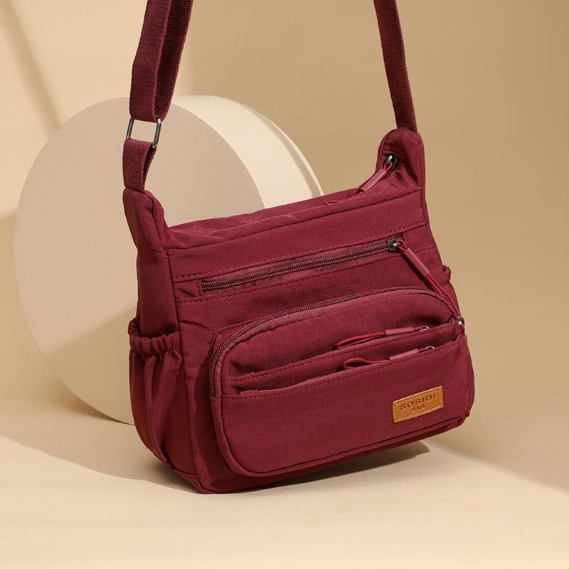 Множество карманов Нейлоновые кошельки и сумки Женская сумка через плечо Роскошные женские сумки Дизайнерские сумки кроссбоди для женщин