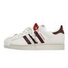 adidas Скейтбордические кроссовки Originals Superstar 2, унисекс, низкие, белые/красные/коричневые, KJ6293(Team80-S-BOX)