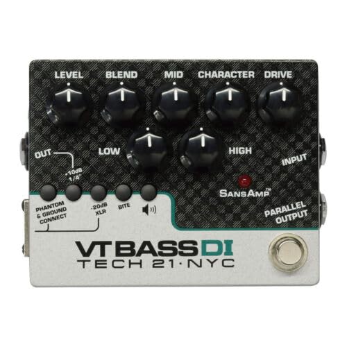 TECH21 SANSAMP Ampeg Style Analog Simulator DI Box VT Bass DI []