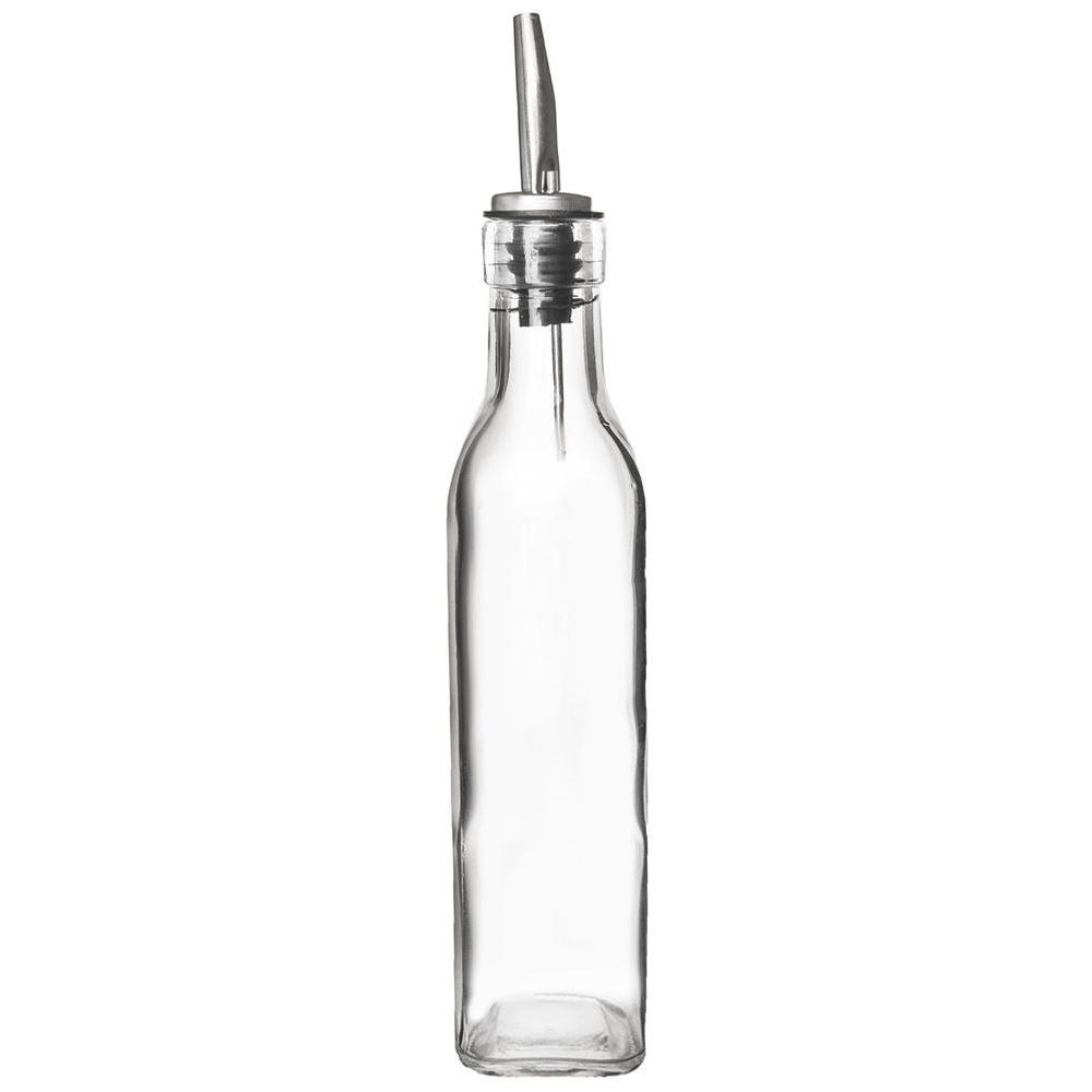 Olive Oil Vinegar Dispenser Bottle with Glass Dispenser for Olive Oil and Vinegar 250 ml