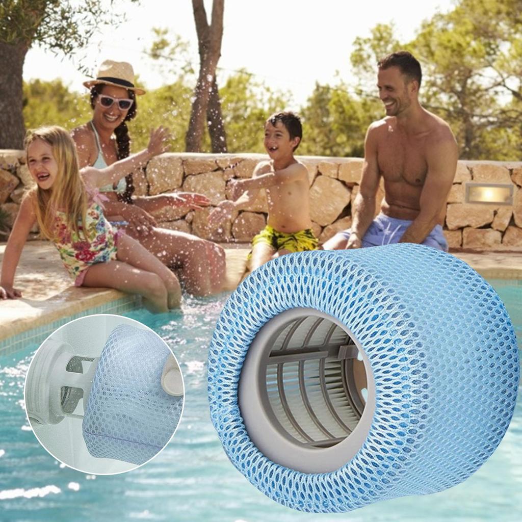 Корзина для фильтра бассейна Сетчатый фильтр для бассейна Защитная сетка Нейлоновая сетчатая крышка Сетчатый фильтр Бассейн Ультратонкая сетка