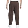 Nike Сплошной цвет с вышивкой логотипа, эластичная талия, свободные вязаные спортивные брюки с манжетами, мужские штаны, коричневые DX1365-237