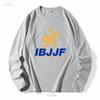 IBJJF Международная федерация бразильского джиу-джитсу Мужская черная футболка S 5XL винтажная Стиранная с принтом Растянутая homme Немного