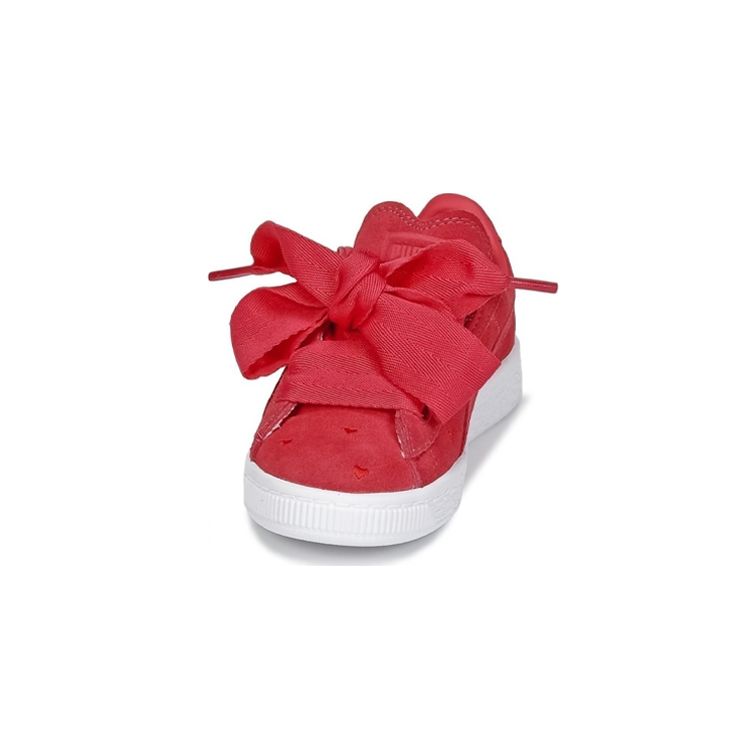 Puma Suede Heart Ps Low Top Kids Sneakers Kids Sneakers Red 365136-01