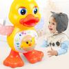 Light-Up Dancing And Luminous Toy Interactive Musical Swinging Duck Effects Boys And Girls Baby Toy