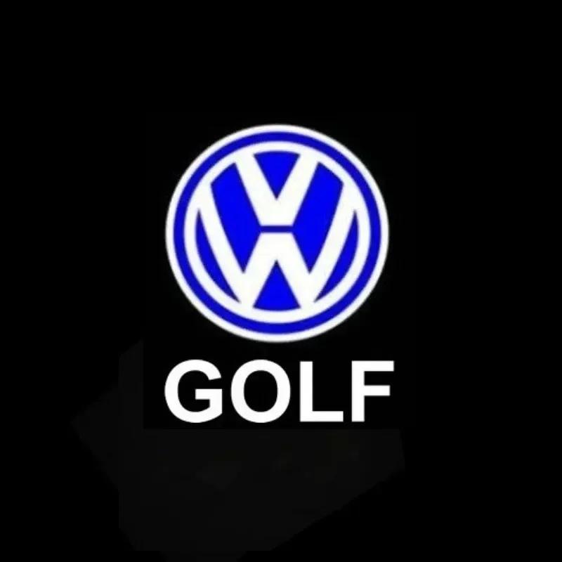 2025 Hot LED Car Door Logo Light Projector Lamp For Volkswagen VW Touareg 7P Golf 5 6 7 Jetta MK5 MK6 MK7 Passat B6 B7 B8 Car Ac 5B