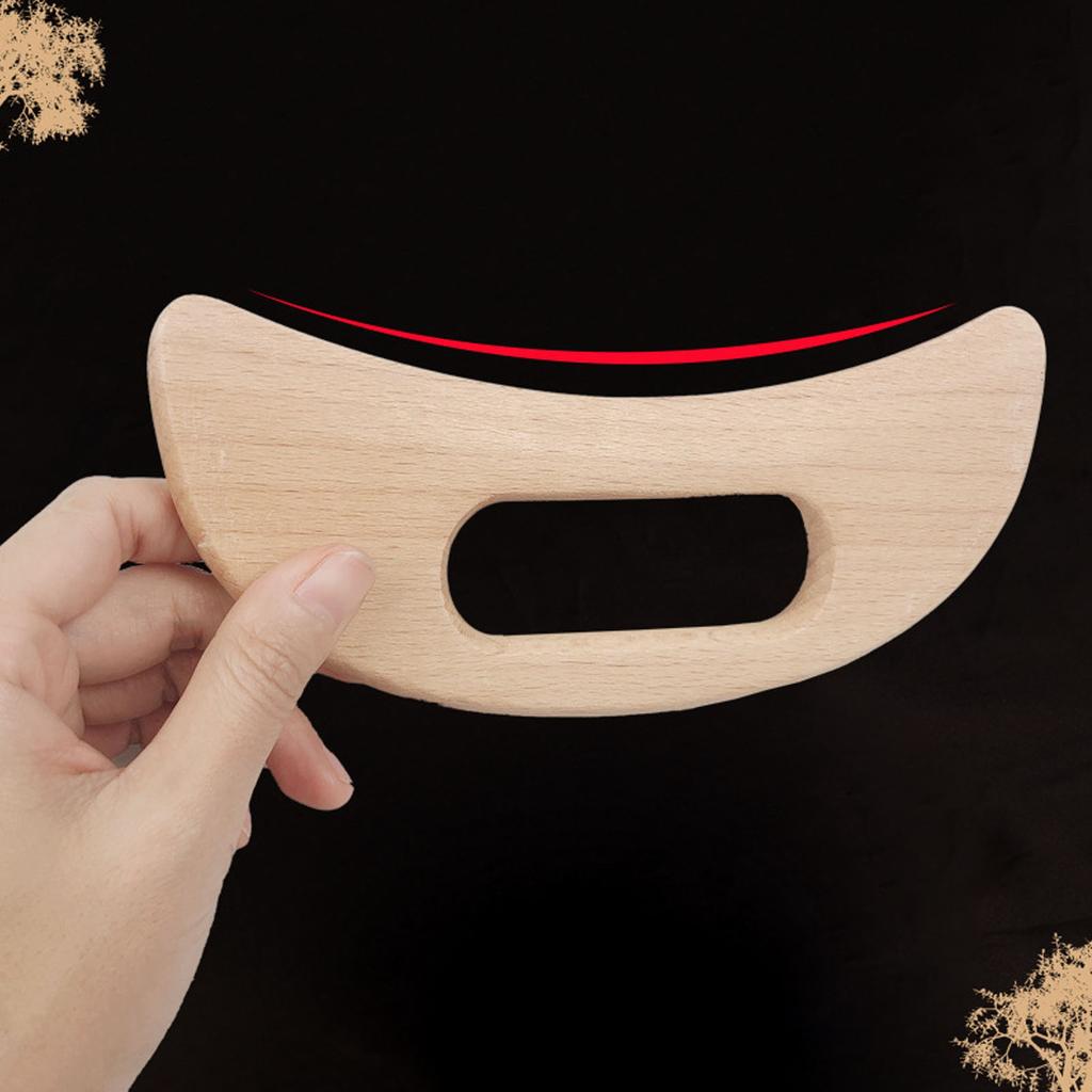 Деревянная доска Гуаша способствует циркуляции лимфатического дренажа кожи массажная доска для скребков