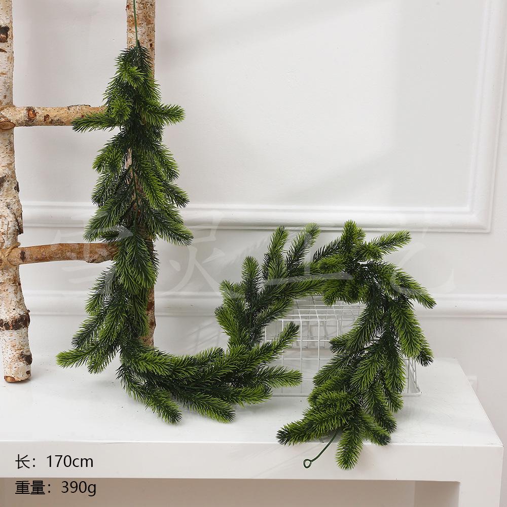 Christmas Decoration, Red Cedar Vine, 170cm, Vine, Christmas Decoration Wreath, Holiday Door Hanging, Door Decoration