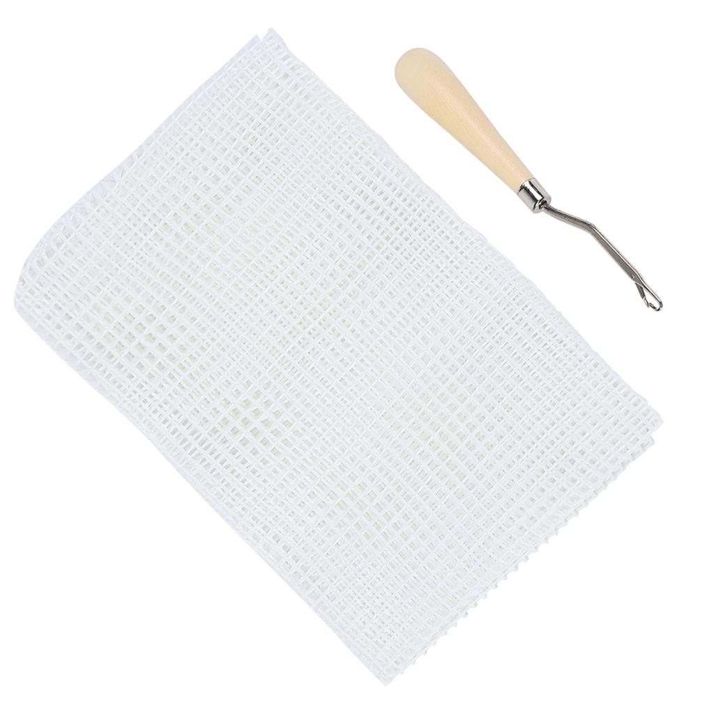 Бытовой DIY ручной работы крючком ковер вязание сетки ткань аксессуары инструменты