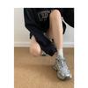 Ретро-стиль Гонконга Show Feet Маленькие ретро-туфли на толстой подошве Daddy Shoes женские весенние легкие студенческие спортивные туфли